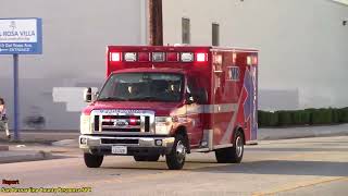 Redland Division AMR Utility Truck, Ex San Diego AMR & AMR Riverside Division Responding