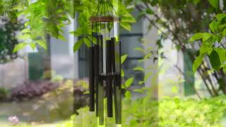 Astarin leaves style wind chimes, peaceful and relaxing sound for meditation, sleep, study