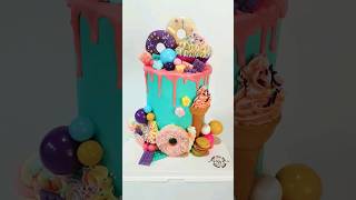 Candyland cake #shorts #shortsviral #cakeart #cakedesign #youtubeshorts #ytshorts #cake #shortvideo