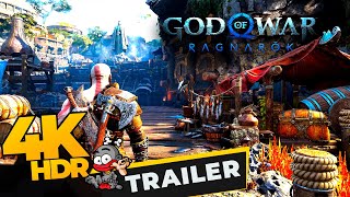 🎮God Of War Ragnarok -  Trailer | PS5 - (4K HDR)👾