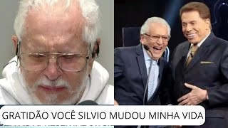 GRATIDÃO: CARLOS ALBERTO FALA SOBRE AMIZADE COM SILVIO SANTOS FORA DOS PALCOS E SE EMOCIONA