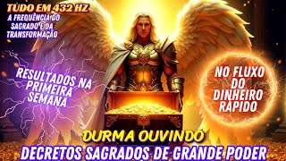 💲 DECRETOS de PROSPERIDADE: ATRAÇÃO DO DINHEIRO e PODER FINANCEIRO, DINHEIRO RÁPIDO, Durma OUVINDO