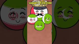 support Palestine #nutshell #countryballs #support #subscribe