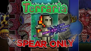 Menamatkan Terraria Hanya Menggunakan Senjata Spear Sampe Tamat (Expert mode) Part 1