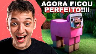 AGORA SIM!!! RECRIARAM O TRAILER DO MINECRAFT NA VERSÃO ANIMAÇÃO (POLEX REAGE E SE IMPRESSIONA)