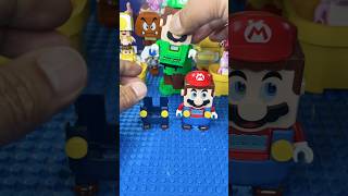 What Will Happen When Lego Mario Exchanges Suit With Lego Luigi Suit #shorts #viral #lego