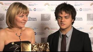 Jamie Cullum and Elaine Loughran, St Joseph's Primary School,