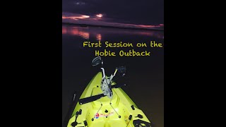 First Session in the Hobie Outback