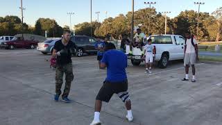 Mexican vs american street boxing