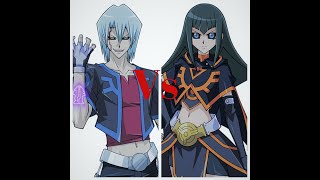 Cecilia KR play: Yugioh Duel link The battle of dark Singer Dark Kalin vs dark Carly