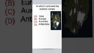 In which continent the Iceland comes #gk #map