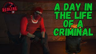 Day in The Life of a Rookie Criminal - RedlineRP