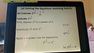 KCSE Mathematics Revision: Key Concepts For Exams: Step-by-step Revision guide on Indices!!