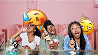 EXTREME TRUTH OR DRINK FT. SARIA RAINE & UNIQUE ADRIANI *GETS SPICY*🌶️| Shalaya Dae