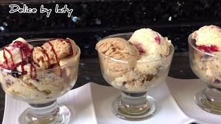 Glace Maison Facile au goûts différents/ice_Cream/ايس_كريم