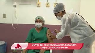 Covid 19 segunda dose de vacinas já começa nessa amanhã a distribuída  em BH.