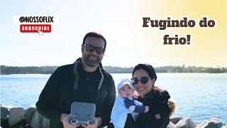 [Vlog] Carlinhos viu a praia pela 1a vez! | NOSSO FLIX AUSTRÁLIA