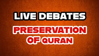 Live DEBATES: Is the Quran Preserved? @GodLogic2.0