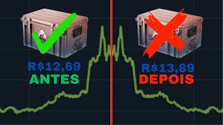 (+R$1,20) AUMENTO NO PREÇO DAS CHAVES DE CS2!! FIM DAS ABERTURAS??