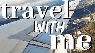 travel with me: flying from atlanta to daytona! (alone)