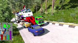 Truck Bawa Kereta Api Mudik Idul Adha Melewati Jalur Extrim GamePlay #9