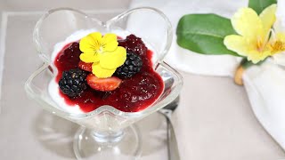 Receita Panna Cotta