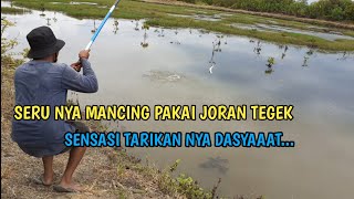 Sensasi JORAN TEGEK Rasanya Mantap || traditional fishing || Mancing seru