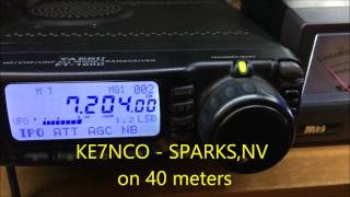 FT100D on 2m and 40m K1MIX