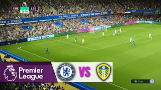 Chelsea vs Leeds Utd - Premier League 2021/22 | PES 2021 Realism Mod Prediction