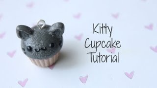 Kitty Cupcake Polymer Clay Tutorial!