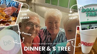 GRWM 💄DINNER 🍔 MEET MY PARENTS & DOLLAR TREE