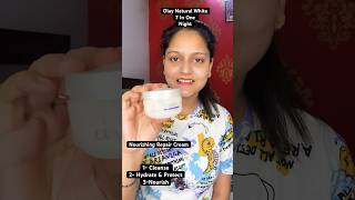 Olay Natural White 7 In One Night Cream🤍 #shorts #ytshorts #youtubeshorts