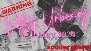 SPOILER ALERT! Unboxing the Vettsy Deluxe Box May 2024 & Nail Design