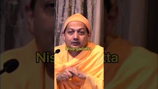 Nisargadatta Maharaj 🙏 | Swami Sarvapriyananda | Advaita Vedanta | #india #hindu #viral #shorts