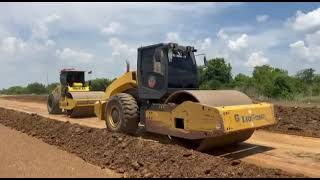 New road built by heavy machinery#youtubeshorts