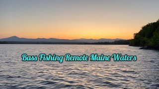 Maine Bass Camp 2023 Day 1