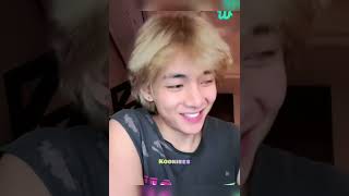 Taehyung Weverse Live :😘😘😱😰