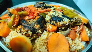 Lemon chicken juicy machboos recipe Tasty & yummy Arabian dish kabsa