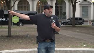 Brandon Burkhart, THIS IS TEXAS FREEDOM FORCE at Come And Take It Rally: Eminent Domain Protest