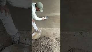 Cement plaster method #shorts #plaster #youtubeshorts #foryou #trending #constructionjobs