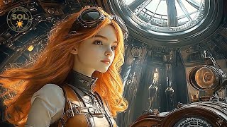 Steampunk Agent: AI Muse Awakens, in the lost Castle in the Sky - AI film / short movie