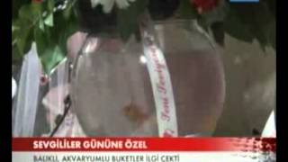 Soma'da ki Çiçekçi Sevgililer Gününe Özel Buketleri TRT HABER'de...