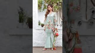 New designs of lawn prints dress  easy to wear stylish  and beautiful