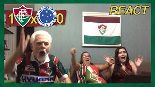 FAMÍLIA TRICOLOR REAGE A 1 FLUMINENSE X 0 CRUZEIRO - CAMPEONATO BRASILEIRO 2024