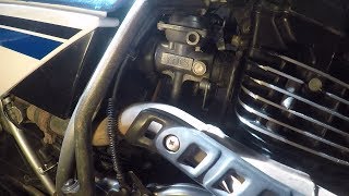 Yamaha XT350 YDIS Carburetor Cleaning