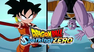 Teen Goku vs Captain Ginyu | DRAGON BALL Sparking! ZERO | No Commentary [4K]