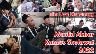 Inilah Team Media Live Maulid Akbar Kanzus Sholawat yang Jarang Terexpose