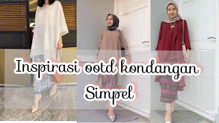 Baju Komdangan Simpel | Ide Baju Kondangan | Rekomendasi Baju Kondangan