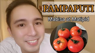 Kamatis! Pampaputi at Pampakinis ng Mukha || Matipid at Mabisa