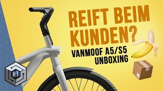 VanMoof S5 & A5 E-Bike: Teurer, besser & unfertig!? (Unboxing)